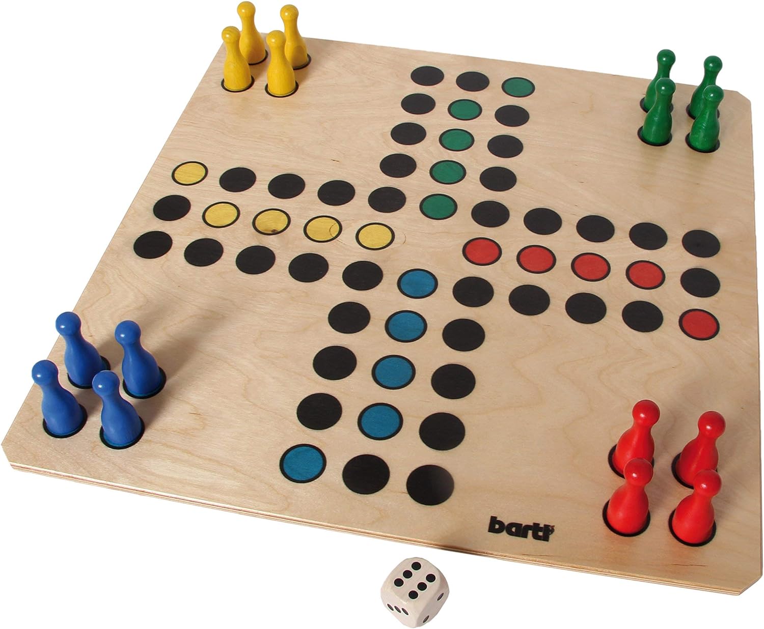 Bartl - Ludo groß 50 X 50 cm, Holz Bartl - Ludo groß 50 X 50 cm, Holz