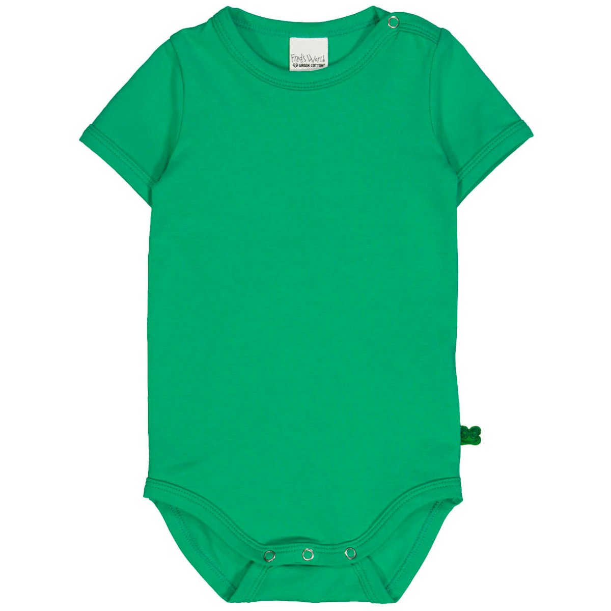 Basic Body kurzarm grasgrün 80