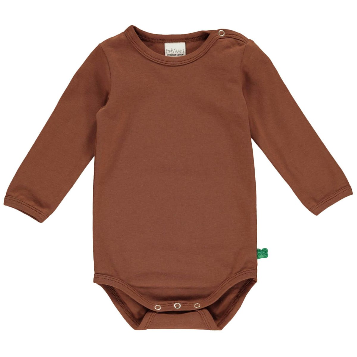 Basic Body langarm braun 68