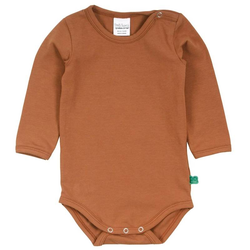 Basic Body langarm in braun 74 Basic Body langarm in braun 74