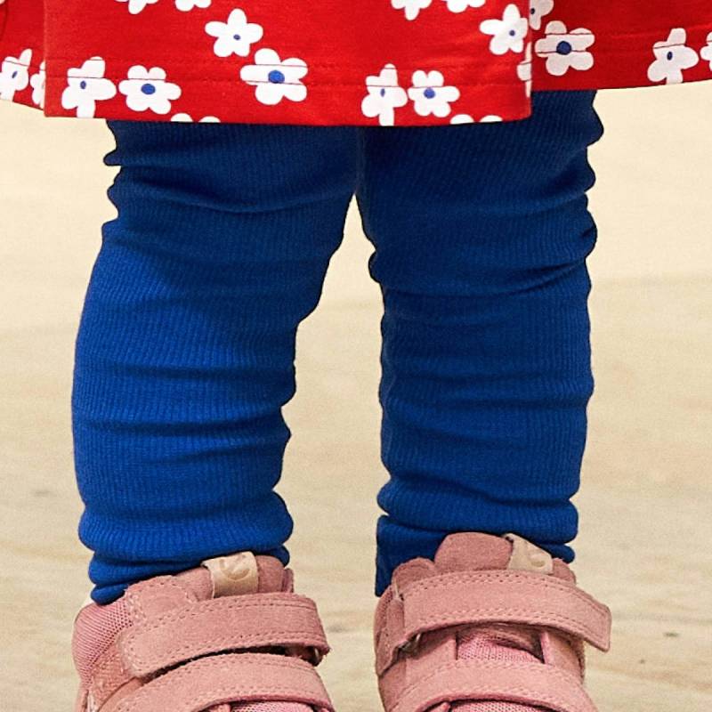 Basic Ripp Leggings blau 98