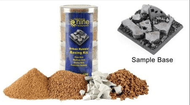 Basing Kit Urban Rubble Gale Force Nine Base Gestaltung Schutt Basing Kit Urban Rubble Gale Force Nine Base Gestaltung Schutt