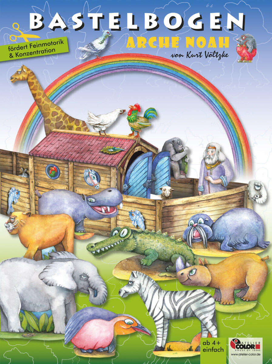Bastelbogen Arche Noah