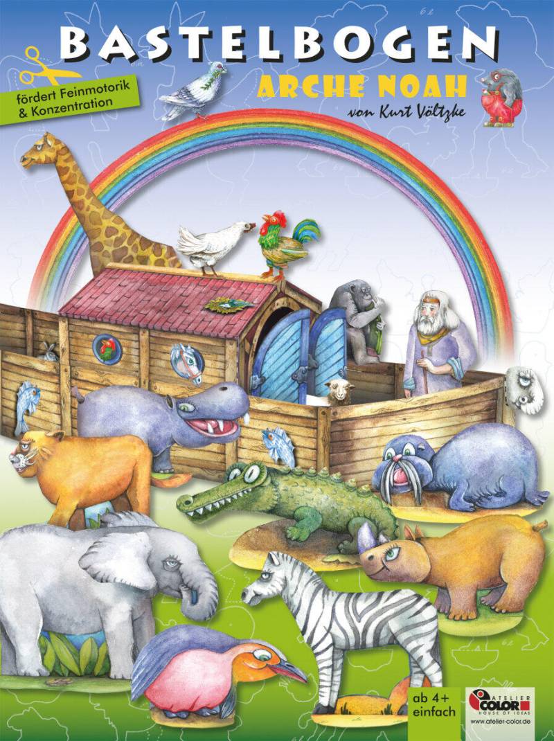 Bastelbogen Arche Noah