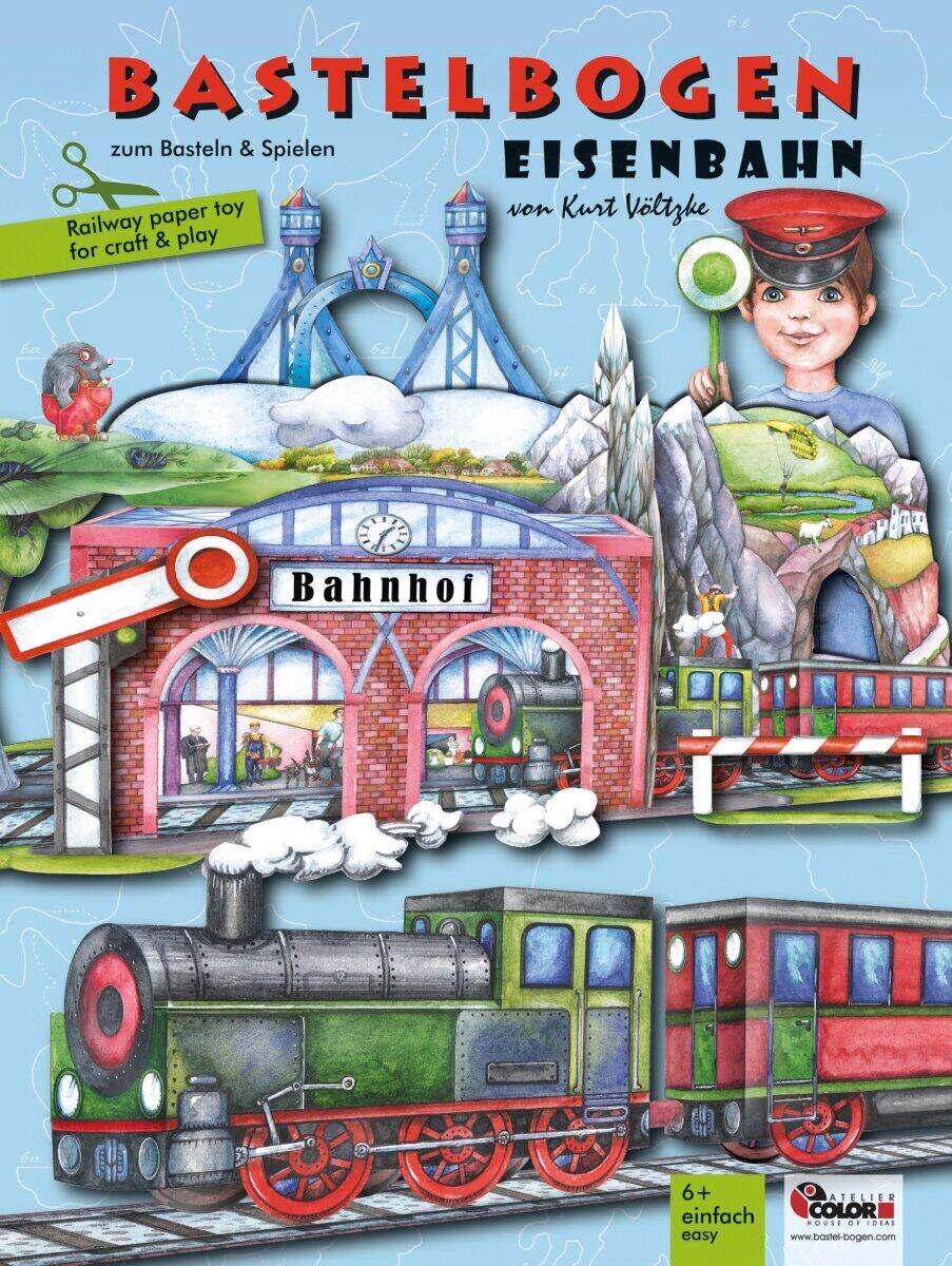Bastelbogen Eisenbahn