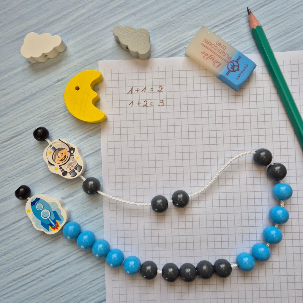 Bastelset Rechenkette "Astronaut"
