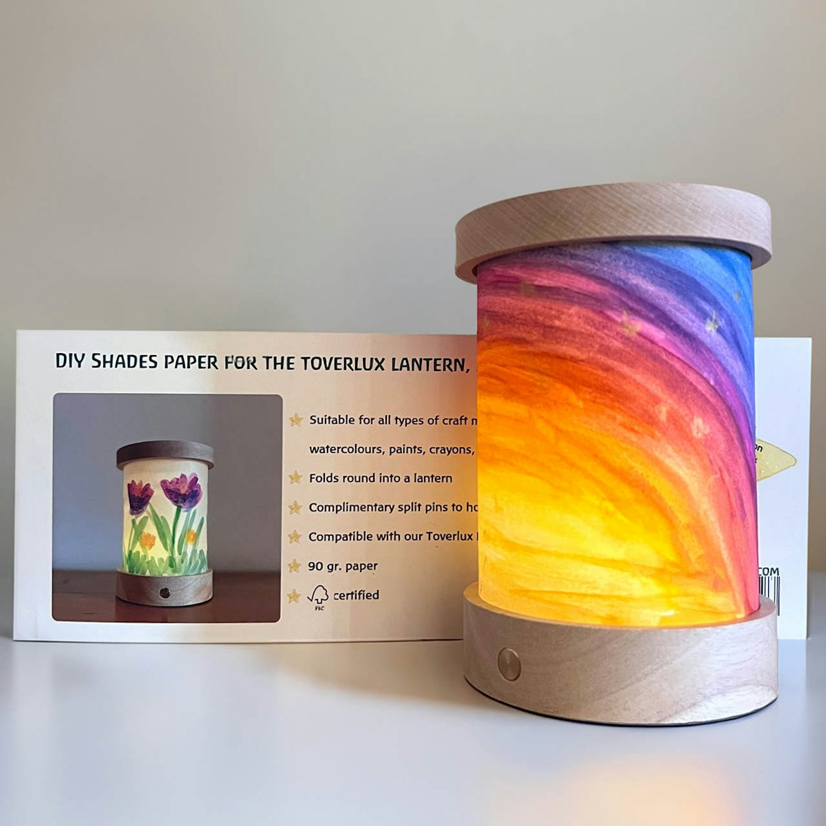 Bastelset für Laterne 25 Blatt 30x0,5x12 cm