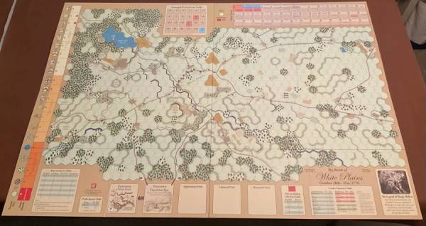 Battle for White Plains Mounted Map Set  (Exp.) (engl.)