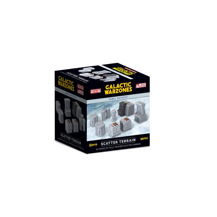Battlefield in a Box Galactic Warzones Rebel Outpost Scatter Terrain SWL Gelände Battlefield in a Box Galactic Warzones Rebel Outpost Scatter Terrain SWL Gelände