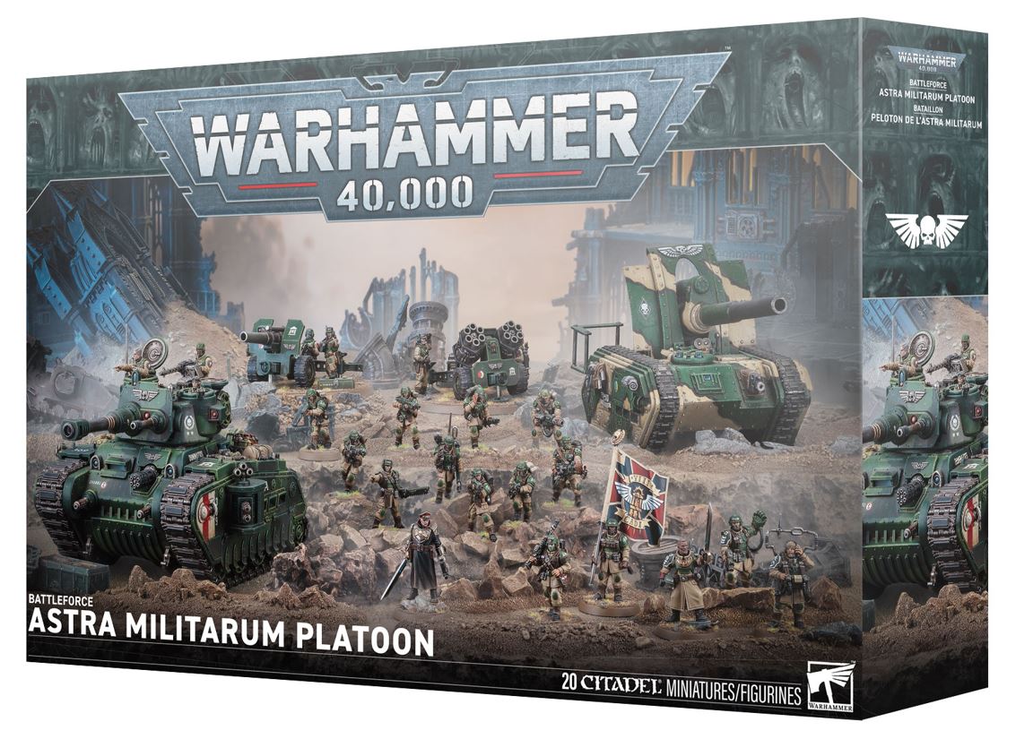 Battleforce Astra Militarum Platoon Games Workshop Warhammer 40k Cadia Armee