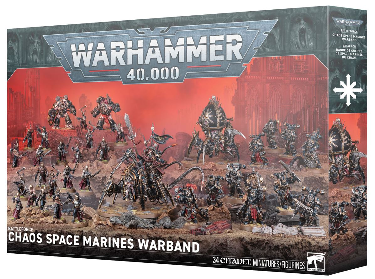 Battleforce Chaos Space Marines Warband Games Workshop CSM Armee Starter
