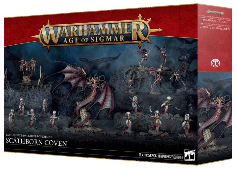 Battleforce Daughters of Khaine Scáthborn Coven Games Workshop Warhammer AoS