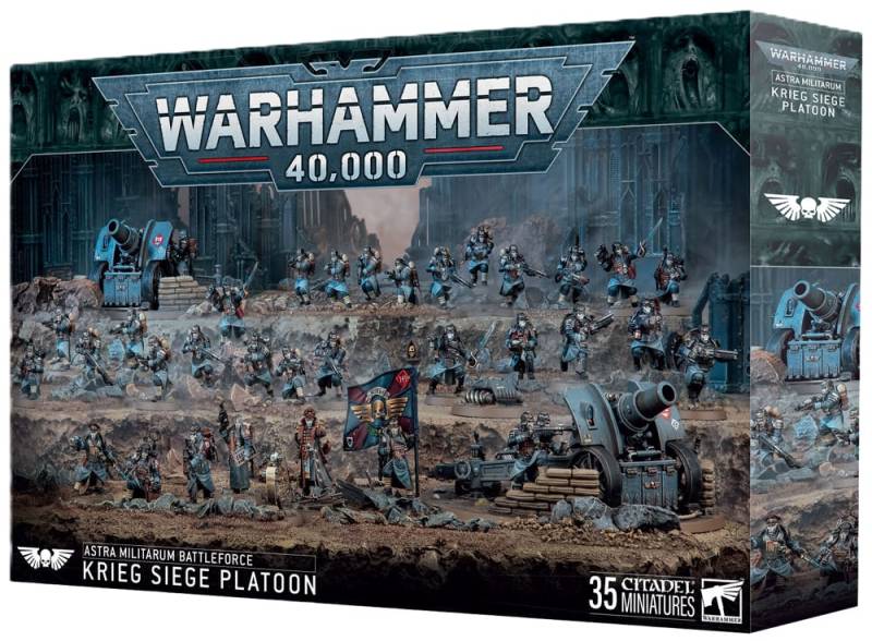Battleforce Death Korps of Krieg Siege Platoon Warhammer 40.000 Starter Armee