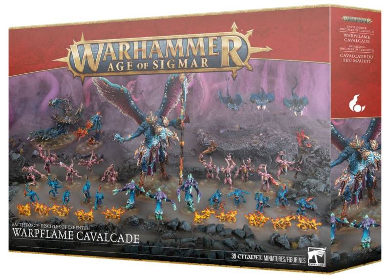 Battleforce Disciples of Tzeentch Warpflame Cavalcade Games Workshop AoS Chaos