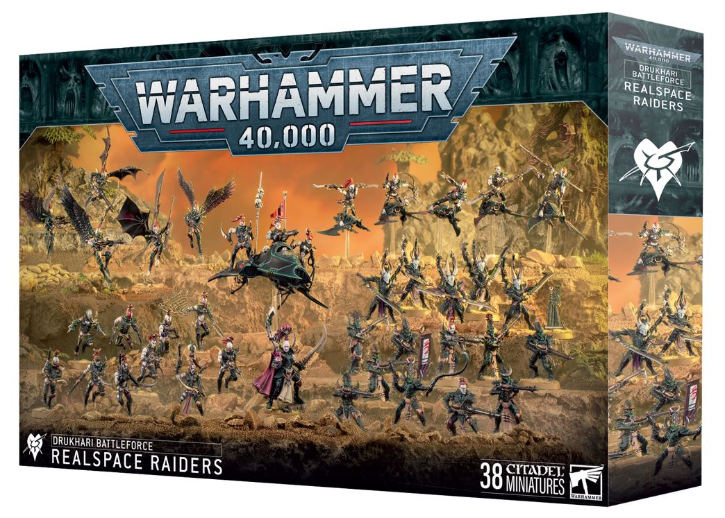 Battleforce Drukhari Realspace Raiders Warhammer 40.000 Dark Eldar Starter GW