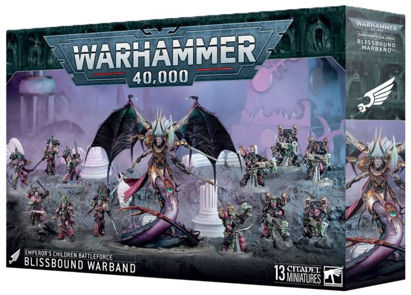 Battleforce Emperor’s Children Blissbound Warband Warhammer 40.000 Starter Armee