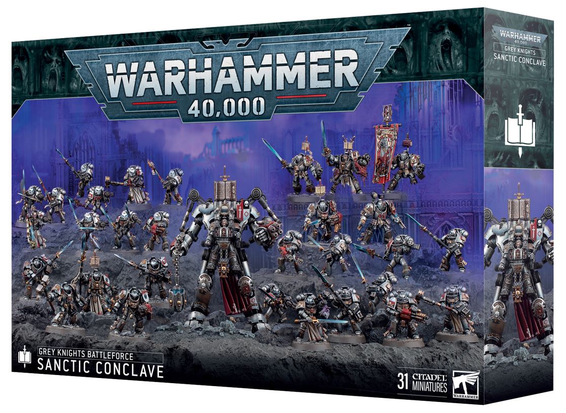 Battleforce Grey Knights Sanctic Conclave Games Workshop Warhammer 40.000 GW 40k