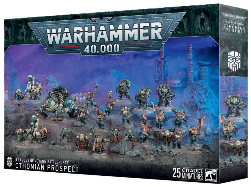 Battleforce Leagues of Votann Cthonian Prospect Warhammer 40.000 Starter Armee