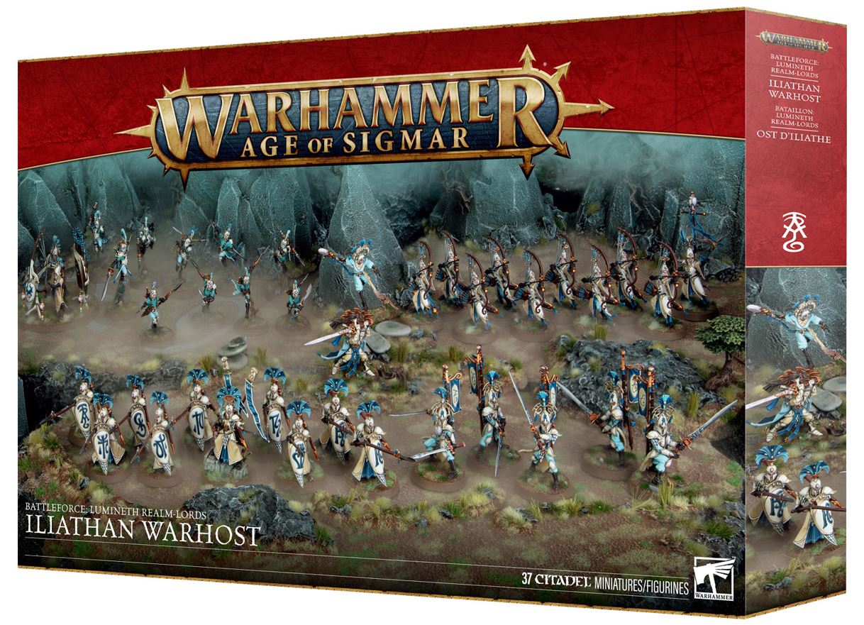 Battleforce  Lumineth Realm Lords Iliathan Warhost Games Workshop Warhammer AoS