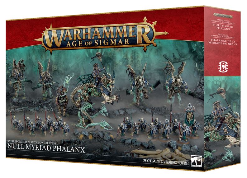 Battleforce Ossiarch Bonereapers Null Myriad Phalanx GamesWorkshop Age of Sigmar
