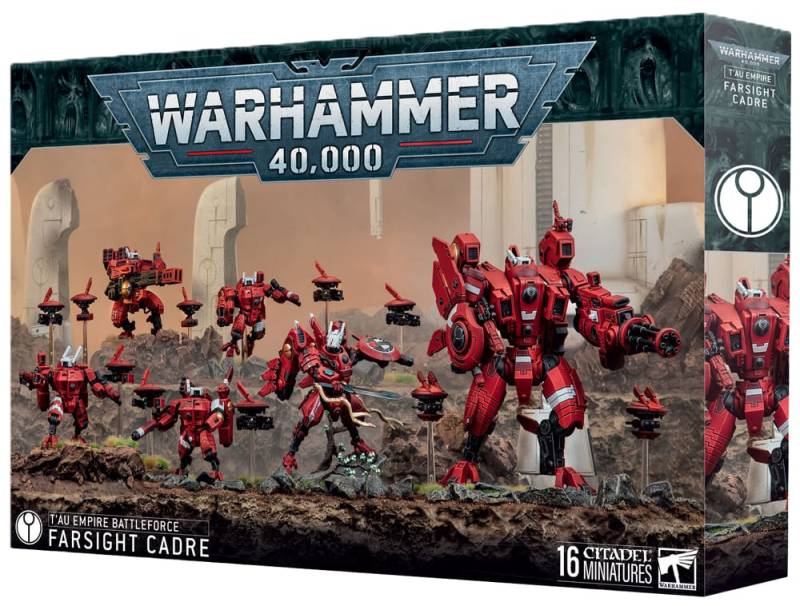 Battleforce Tau Empire Farsight Cadre Warhammer 40.000 Starter Armee