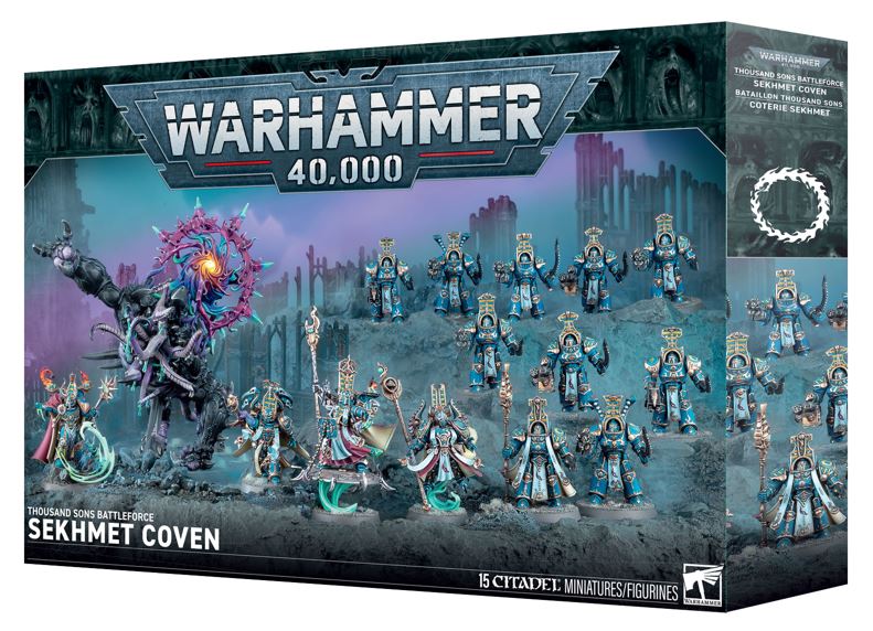 Battleforce Thousand Sons Sekhmet Coven Warhammer 40.000 Starter Armee Battleforce Thousand Sons Sekhmet Coven Warhammer 40.000 Starter Armee