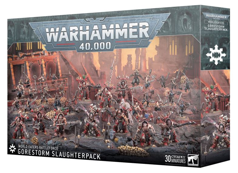 Battleforce World Eaters Gorestorm Slaughterpack Games Workshop Warhammer Chaos