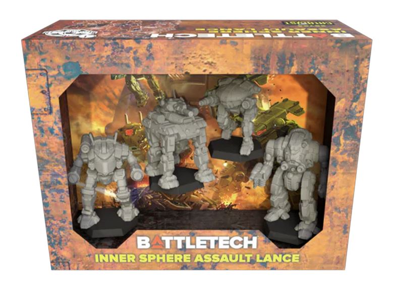 Battletech Inner Sphere Assault Lance EN Mechs Roboter Kerensky Catalyst Lab