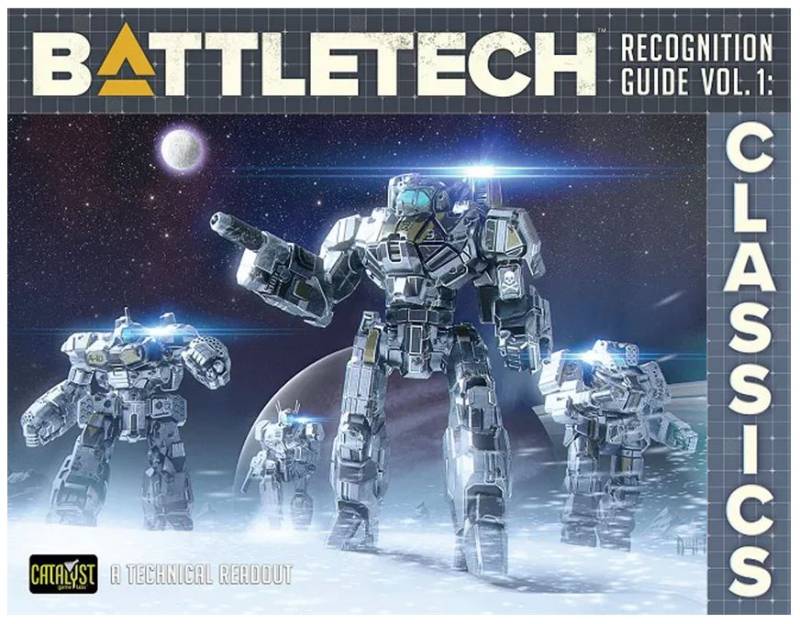 Battletech Recognition Guide Vol. 1 Classics (Englisch) Catalyst Game Labs Mechs