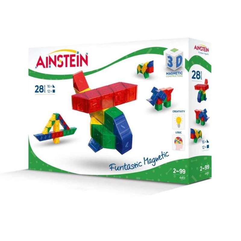 Bauer - Ainstein Magnetbausteine Transparent 28 Bauer - Ainstein Magnetbausteine Transparent 28