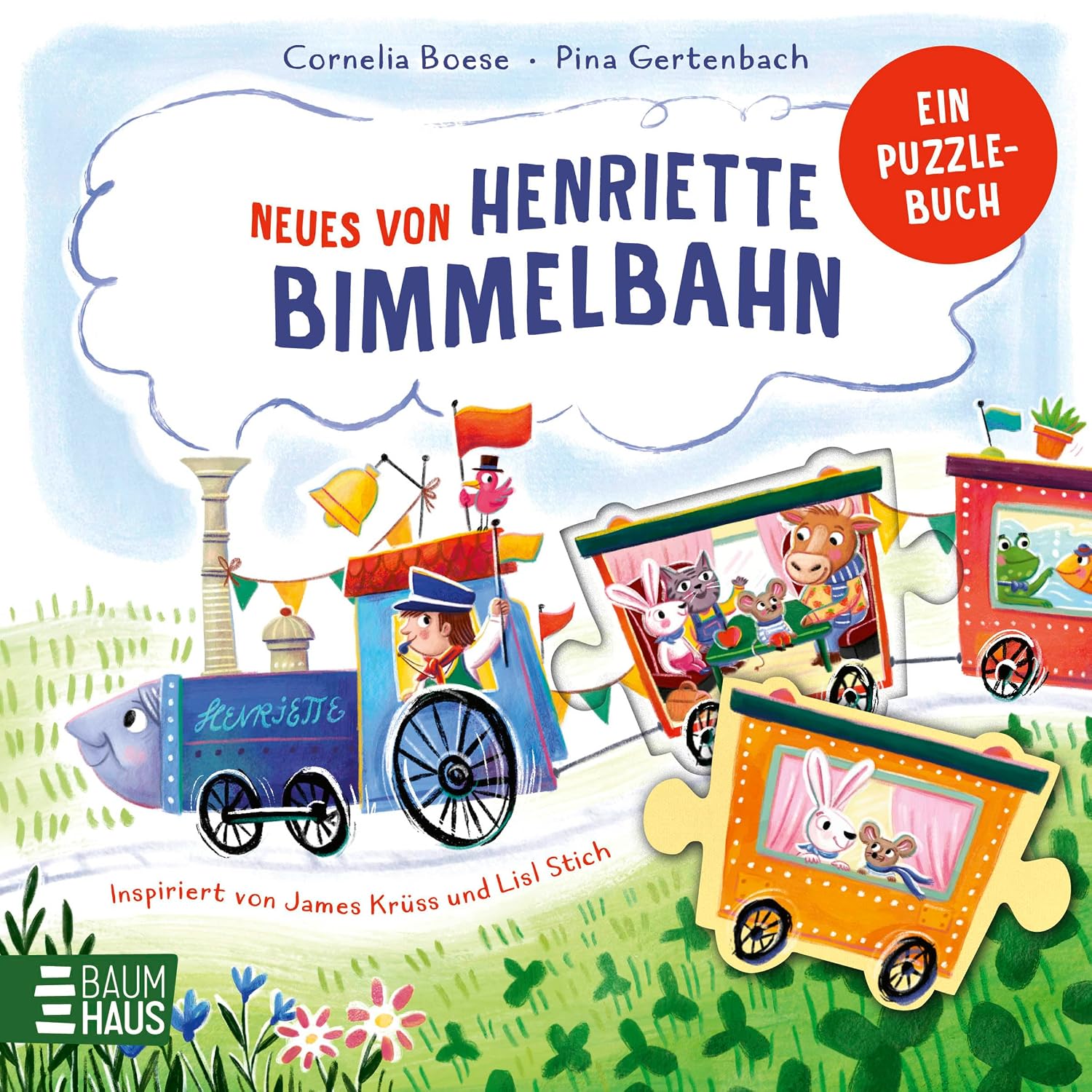 Baumhaus Verlag - Neues von Henriette Bimmelbahn - ein Puzzlebuch Baumhaus Verlag - Neues von Henriette Bimmelbahn - ein Puzzlebuch