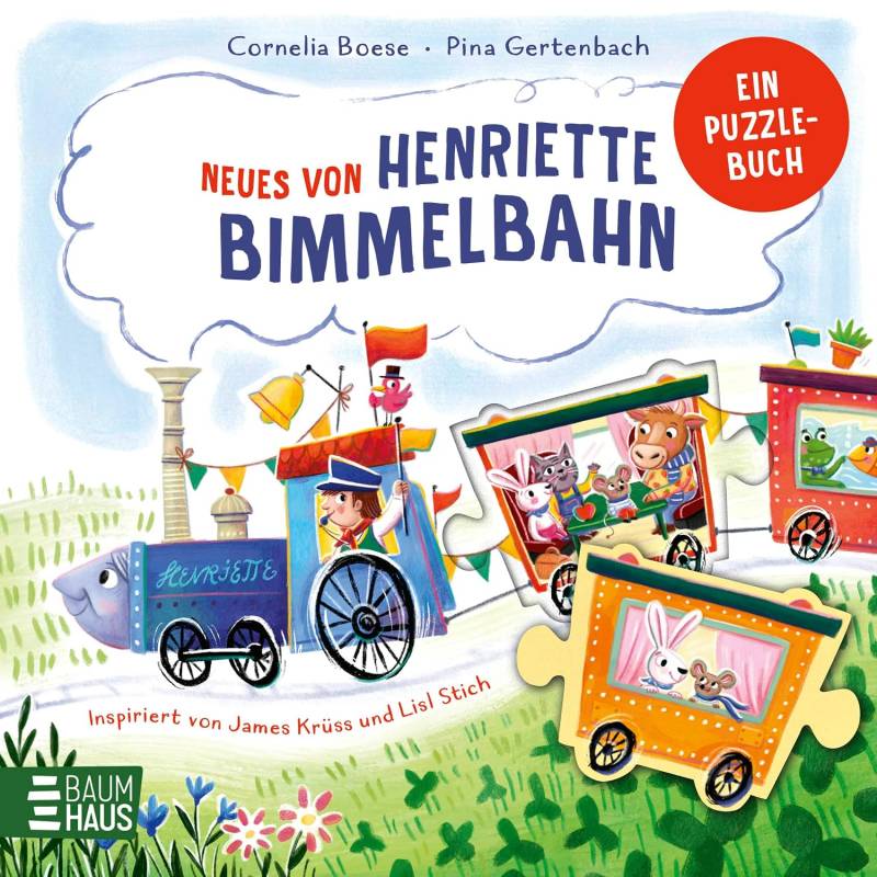 Baumhaus Verlag - Neues von Henriette Bimmelbahn - ein Puzzlebuch Baumhaus Verlag - Neues von Henriette Bimmelbahn - ein Puzzlebuch