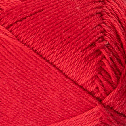Baumwollgarn 8/4 Garn 50 Rot von KJ Strik