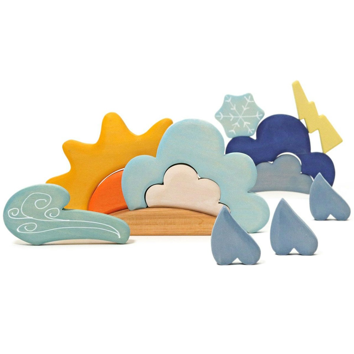 Bauspiel Wetter ab 3 Jahre – 13 Teile Bauspiel Wetter ab 3 Jahre – 13 Teile