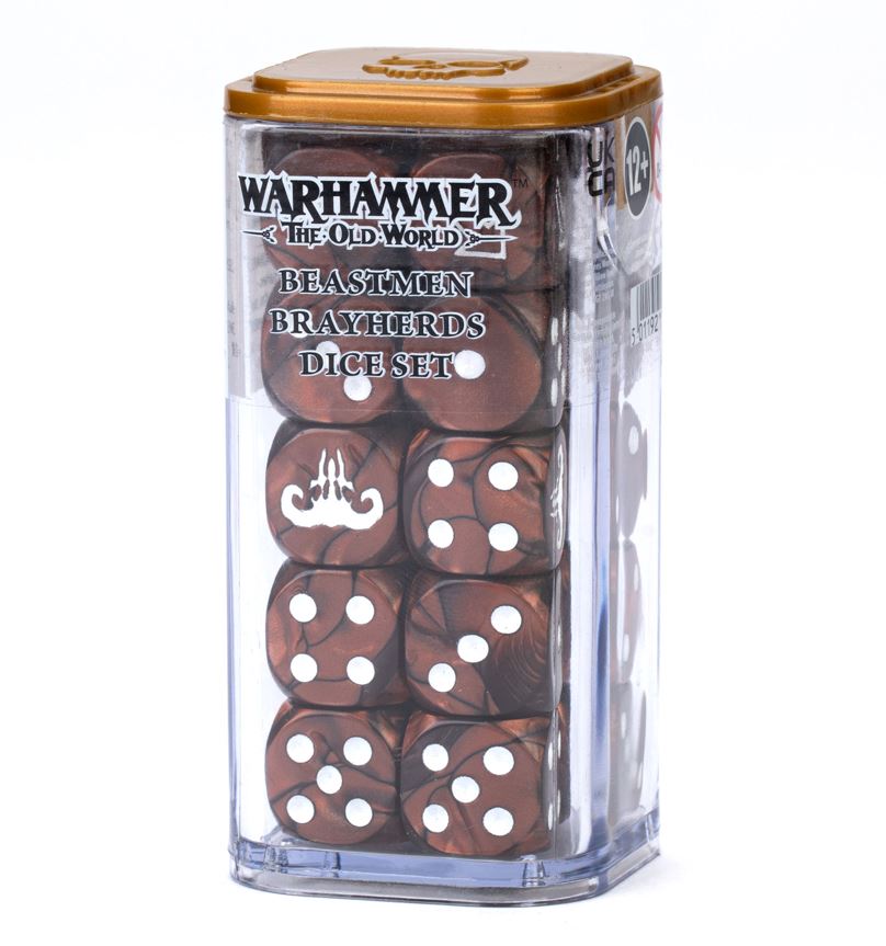 Beastmen Brayherds Dice Set (20) Games Workshop GW Classic Fantasy Würfel
