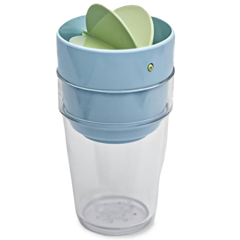 Becher-Mühle Wasser-Farbspiel