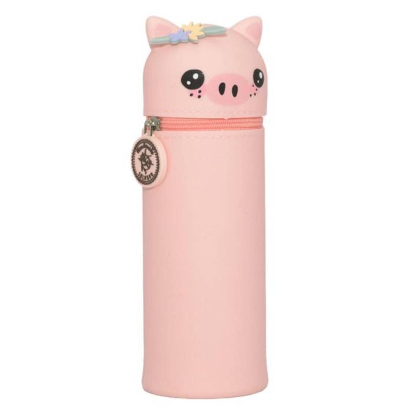 Bell Trade - Silikon Federmäppchen Schweinchen Bell Trade - Silikon Federmäppchen Schweinchen