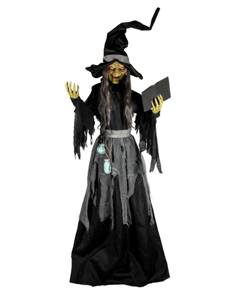 Belladonna die Shadowbrew Hexe Halloween Animatronic 198cm Belladonna die Shadowbrew Hexe Halloween Animatronic 198cm