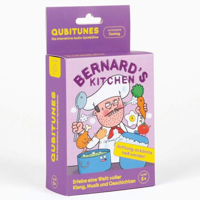 Bernard's Kitchen Audio-Spiel für Qubitunes ab 5 Jahren