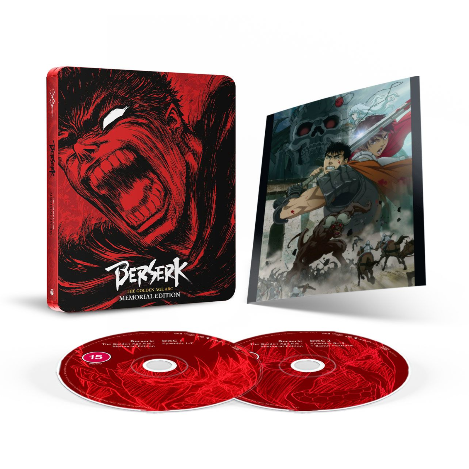 Berserk: The Golden Age Arc - Memorial Edition - Limited Edition Steelbook Berserk: The Golden Age Arc - Memorial Edition - Limited Edition Steelbook