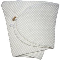 Bezug für Stillkissen Waffelmuster weiß Bezug für Stillkissen Waffelmuster weiß