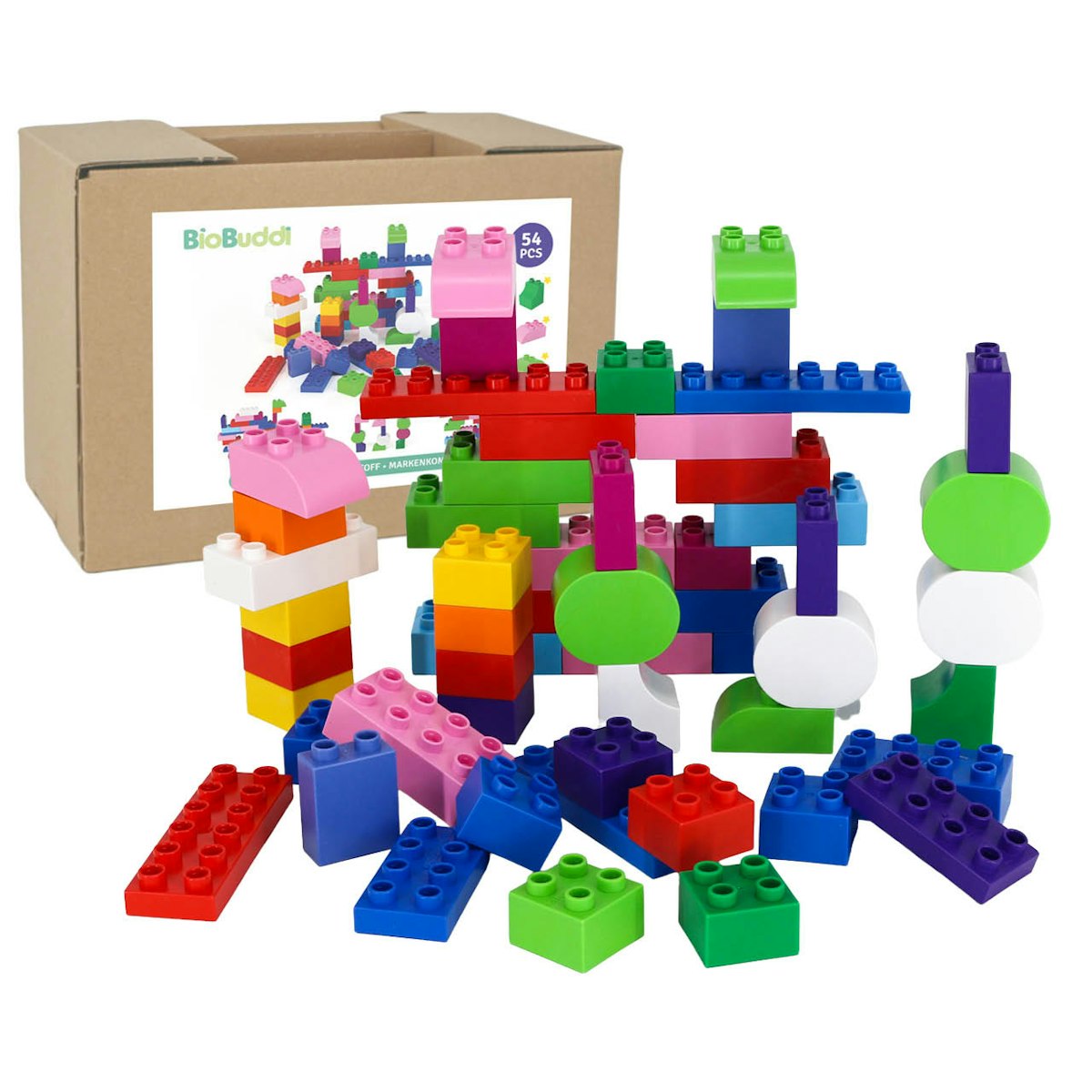 Bio Bausteine Set 54 Teile Bio Bausteine Set 54 Teile