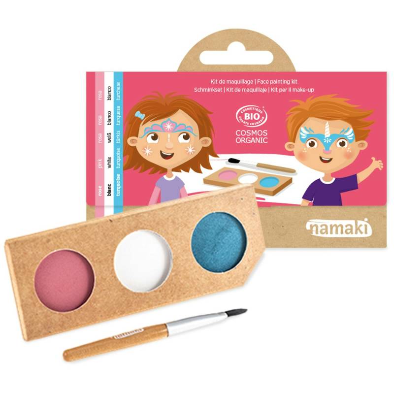 Bio Kinderschminke Prinzessin & Einhorn 3 Farben Bio Kinderschminke Prinzessin & Einhorn 3 Farben