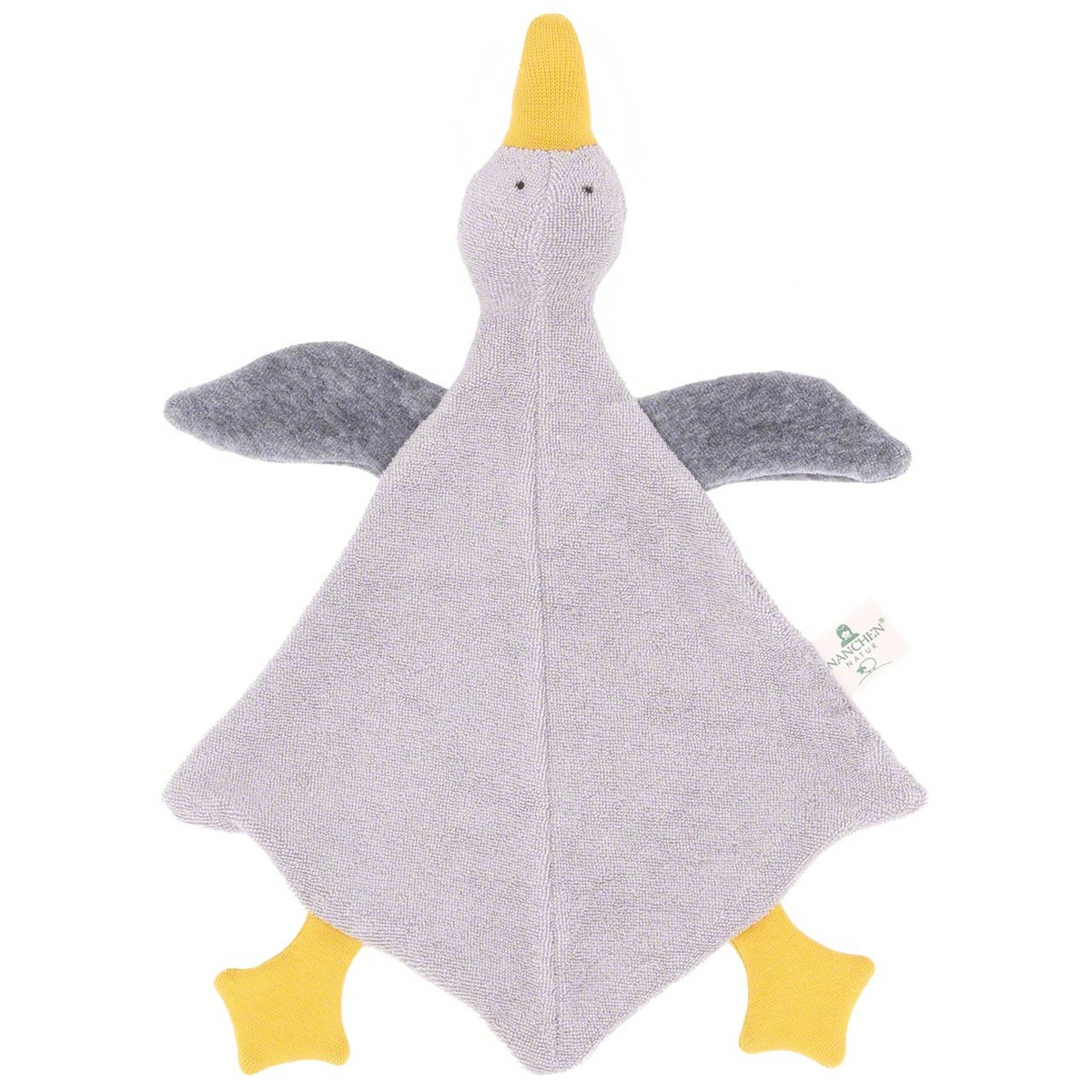 Bio Schmusetuch & Handpuppe Gans „Till“