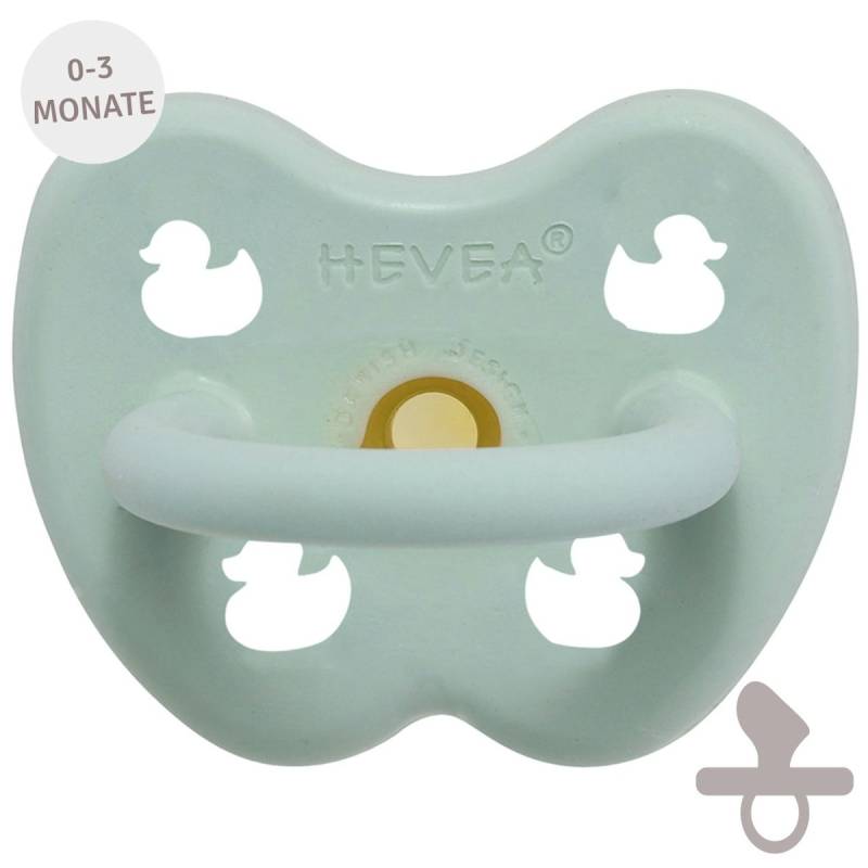 Bio Schnuller kiefergerecht 0-3 Monate Ente mint