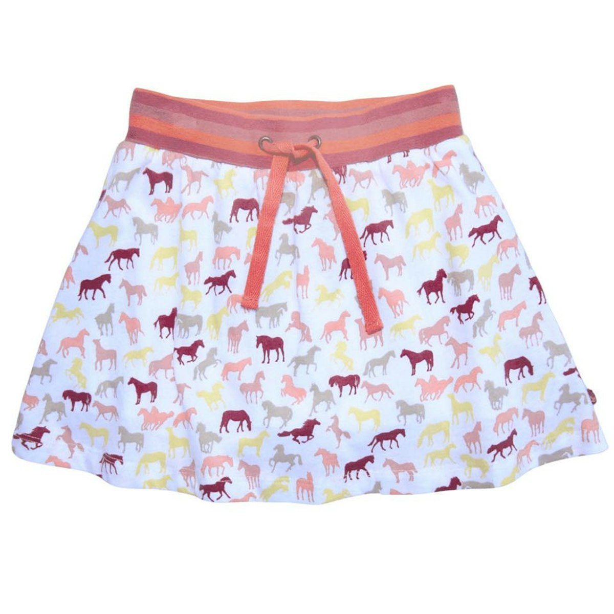 Bio Shorts als Rock 2in1 Pferde pink 116
