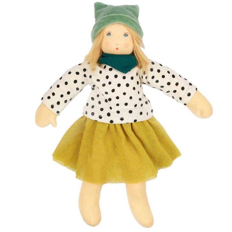 Bio Stoffpuppe Mädchen "Mascha" zum An- & Ausziehen 38 cm Bio Stoffpuppe Mädchen "Mascha" zum An- & Ausziehen 38 cm