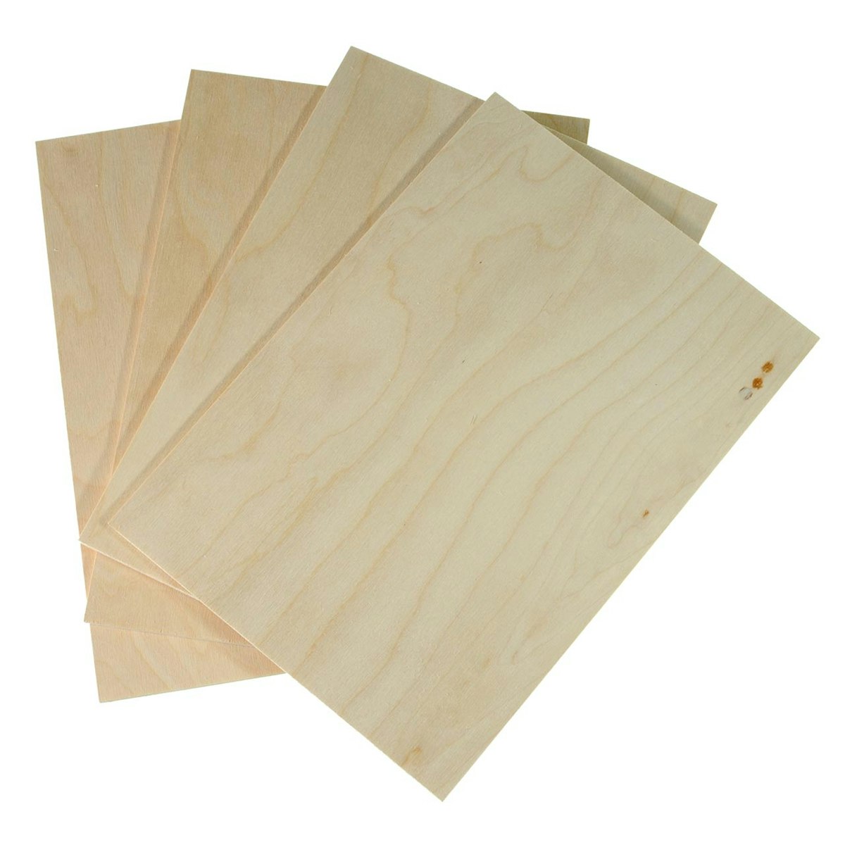 Birkensperrholz Set zum Basteln und Sägen