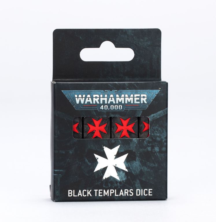 Black Templars Dice Set 16 Würfel Games Workshop Warhammer 40k Space Marines