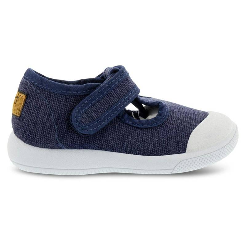 Blaue Halbschuhe aus Baumwolle & Naturkautschuk 20 Blaue Halbschuhe aus Baumwolle & Naturkautschuk 20